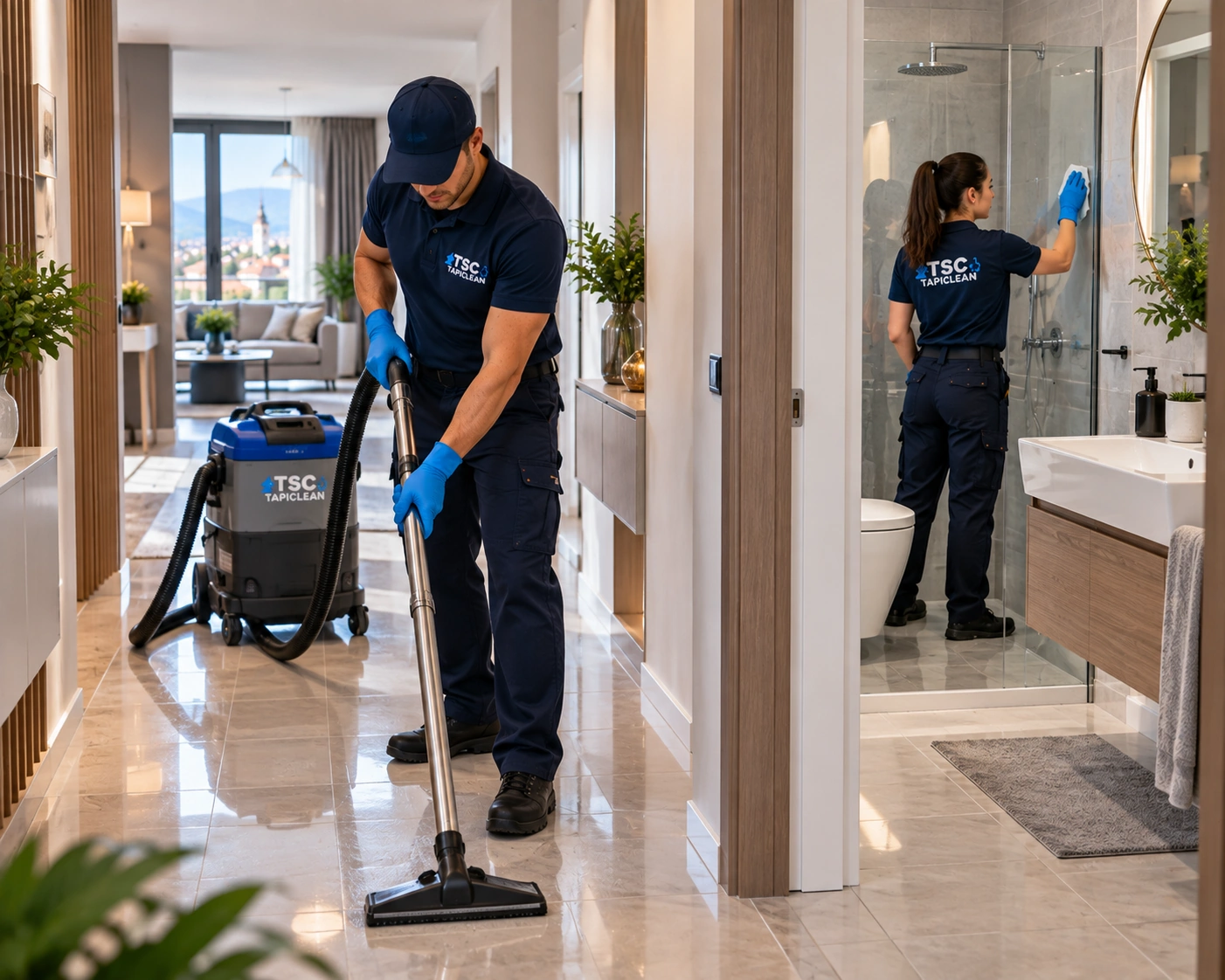 Echipă TSC Tapiclean pentru curățenie apartamente în Alba Iulia